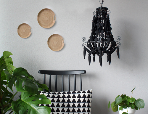 candelabros negro