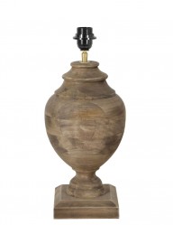 base de lampara en madera-1674B