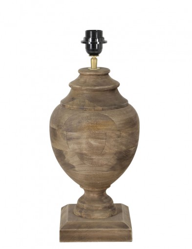 base de lampara en madera-1674B