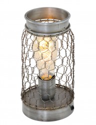 lampara de malla de metal vintage-1401ST