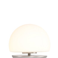 lampara de mesa esferica led acero-7932ST