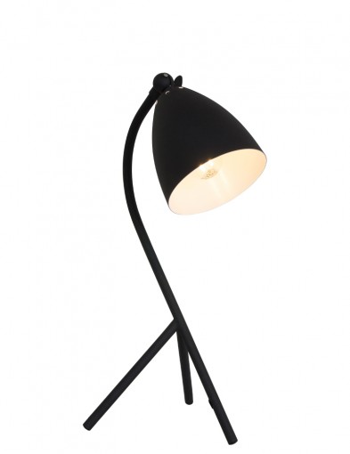 lampara de mesa negra de diseno-7676zw