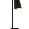 lampara de mesa negra salomo-1682ZW