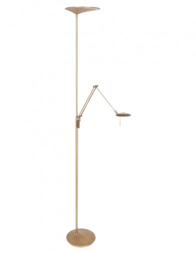 lampara de pie con luz de lecturaled-2107BR
