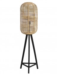 lampara de pie de bambu-1952BE