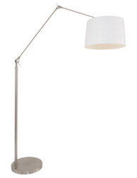 lampara de pie gris ajustable-9718ST