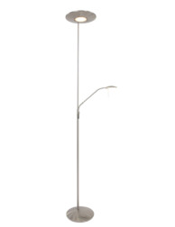 lampara de pie para lectura ajustable acero-7972ST