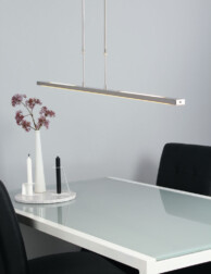 lampara de techo led color acero-1482ST