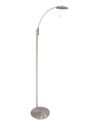 lampara led de lectura moderna color acero-7862ST
