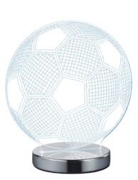 lampara transparente futbol-1846CH