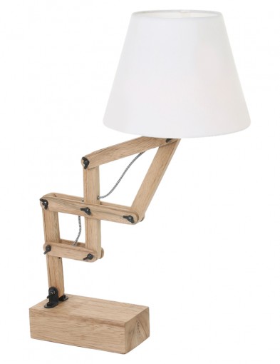 Lámpara de tijera en madera-2425BE