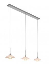 Lámpara de comedor con platillos Steinhauer Tallerken-2654ST