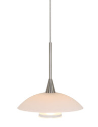 Lámpara colgante de acero Steinhauer Tallerken-2655ST