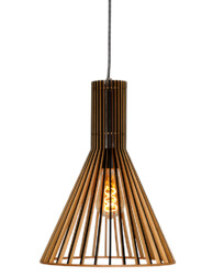 Lámpara de techo elegante de madera Steinhauer Smukt-2698BE