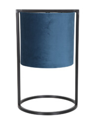 Lámpara de mesa azul-2896BL
