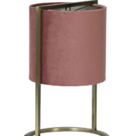 Lámpara de mesa rosa Light & Living Santos-2897RZ