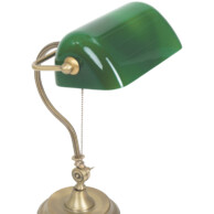 Lámpara de banquero clásica Mexlite Belana-7733BR