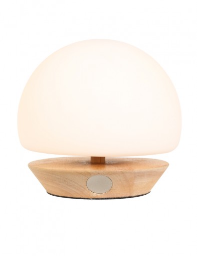 Lámpara esférica de madera-7932BE