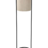Lámpara de pie con pantalla beige Light & Living Santos-2830B