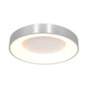 Plafón LED circular plateado-3086ZI