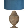Lámpara de terciopelo azul-7076B