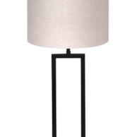 Lámpara de mesa con pantalla rústica-7092ZW