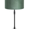 Lámpara de mesa negra y verde-8275ZW