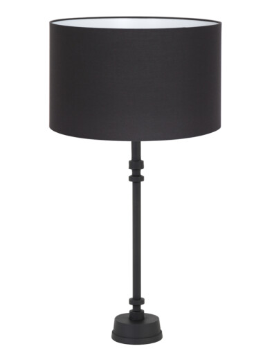 Lámpara de mesa negra-8276ZW