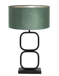 Lámpara de sobremesa negra y verde-8281ZW
