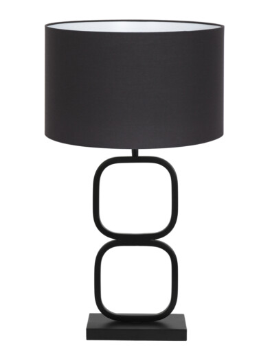 Lámpara negra cuadrados-8282ZW