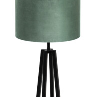 Lámpara de mesa de terciopelo verde-8318ZW