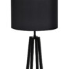 Lámpara de mesa negra-8320ZW