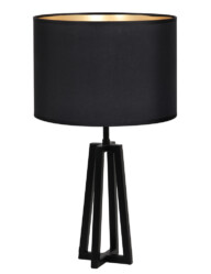 Lámpara de mesa negra-8320ZW