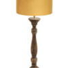 Lámpara de madera con ocre-8353BE