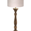Lámpara de mesa rústica beige-8355BE