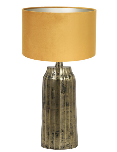 Lámpara de mesa amarillo ocre-8383GO