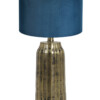 Lámpara de sobremesa clásica azul-8386GO