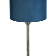 Lámpara de noche con terciopelo azul-8414ST