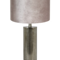 Lámpara de mesa clásica plateada-8416ZW