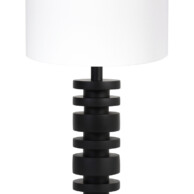 Lámpara de mesa con pantalla de lino-8438ZW