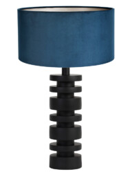 Lámpara de terciopelo azul-8442ZW