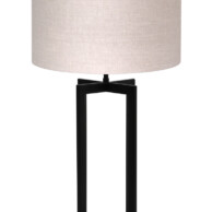 Lámpara de mesa con pantalla rústica-8453ZW