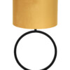 Lámpara de mesa circular ocre-8481ZW