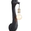 Aplique negro avestruz-3224ZW