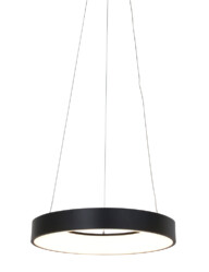 Lámpara colgante circular negra LED-3299ZW