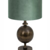 Lámpara de mesa verde bronce-7001BR
