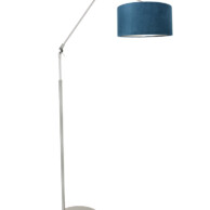 Lámpara de pie articulada en acero azul-8237ST