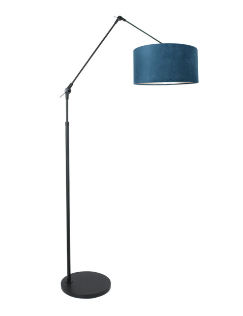 Lámpara de pie articulada azul-8239ZW