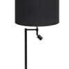 Lámpara de mesa negra con foco-8326ZW