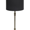 Lámpara de mesa negra elegante-8389BR